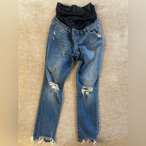 Abercrombie & Fitch Maternity The Super Skinny Ankle Jeans